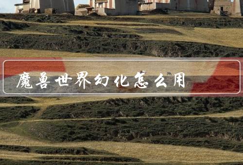 魔兽世界幻化怎么用