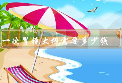 做一次胃镜大概需要多少钱，无痛胃镜1000元／普通的500元