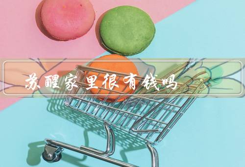 苏醒家里很有钱吗