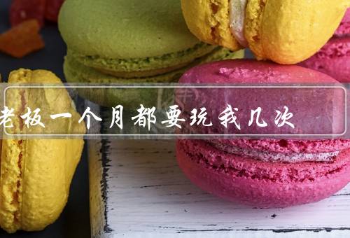 老板一个月都要玩我几次