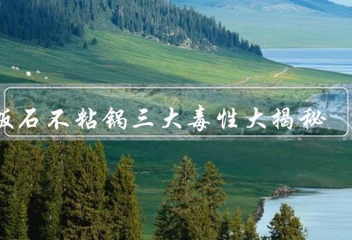 麦饭石不粘锅三大毒性大揭秘