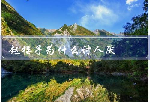 赵樱子为什么讨人厌