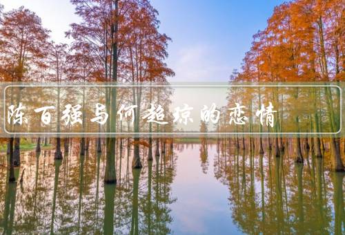 陈百强与何超琼的恋情