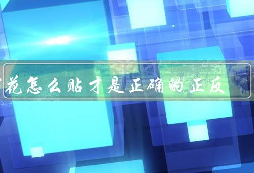 窗花怎么贴才是正确的正反