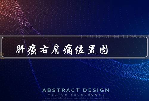 肝癌右肩痛位置图
