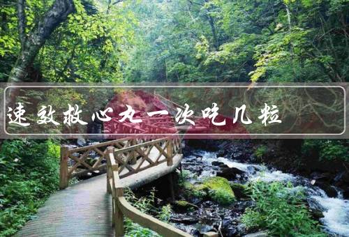 速效救心丸一次吃几粒