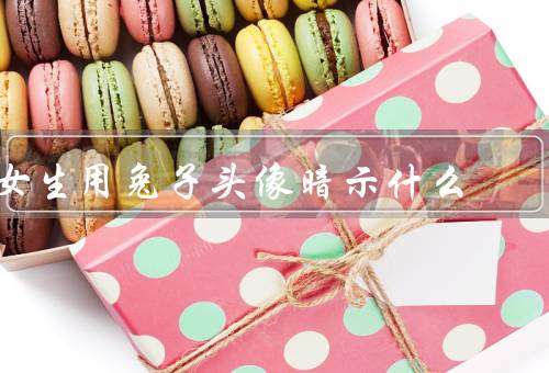女生用兔子头像暗示什么