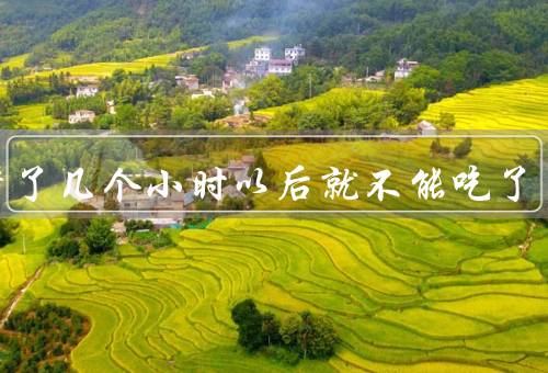 螃蟹了几个小时以后就不能吃了，4小时后不宜食用（容易食物中毒）