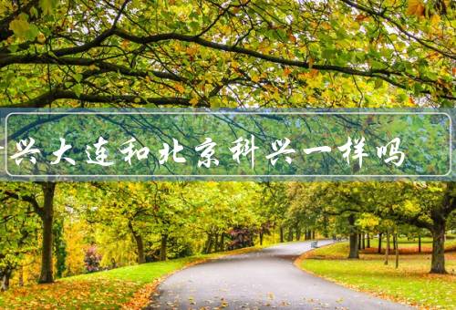 科兴大连和北京科兴一样吗
