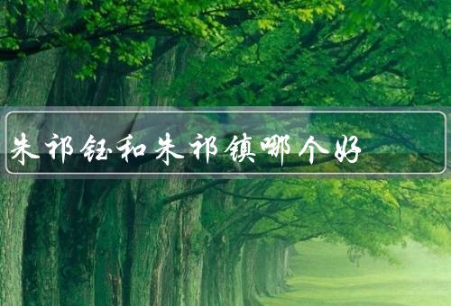 朱祁钰和朱祁镇哪个好