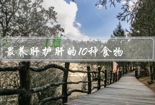 最养肝护肝的10种食物