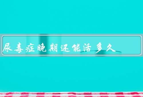 尿毒症晚期还能活多久