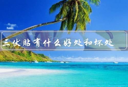 贴三伏贴有什么好处和坏处