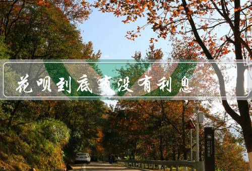 花呗到底有没有利息