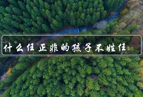 为什么任正非的孩子不姓任