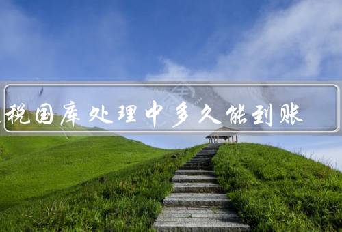 退税国库处理中多久能到账