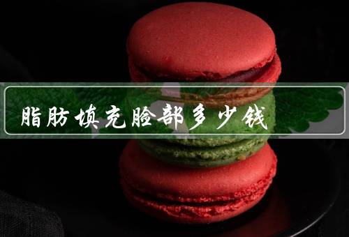 脂肪填充脸部多少钱