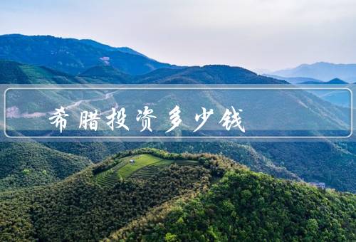 希腊投资多少钱