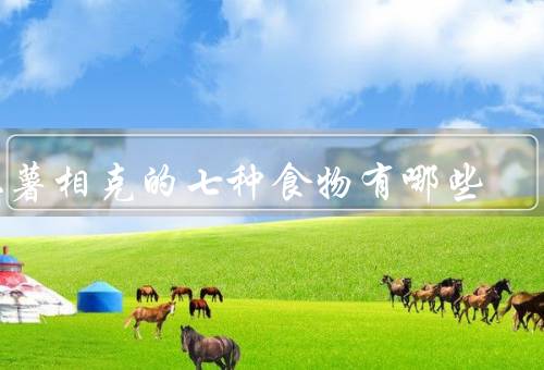 红薯相克的七种食物有哪些