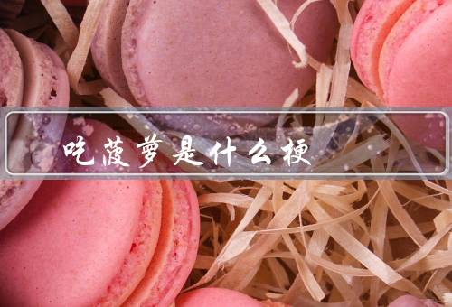 吃菠萝是什么梗
