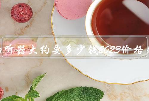 一个助听器大约要多少钱2023价格表