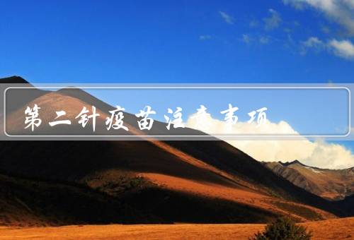第二针疫苗注意事项