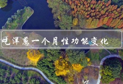 生吃洋葱一个月性功能变化