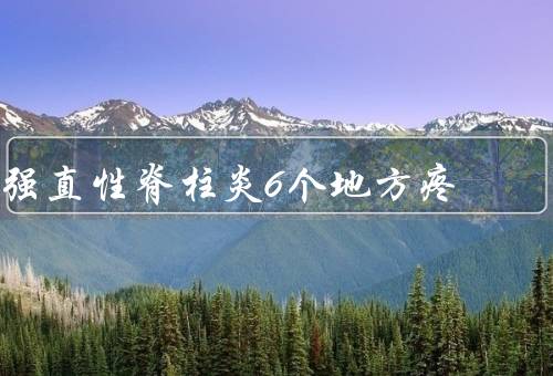 强直性脊柱炎6个地方疼
