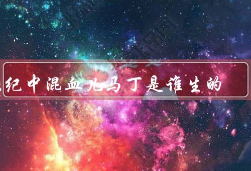 张纪中混血儿马丁是谁生的，张纪中回复“夫人生的”（孩子身份引热议）