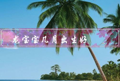 龙宝宝几月出生好