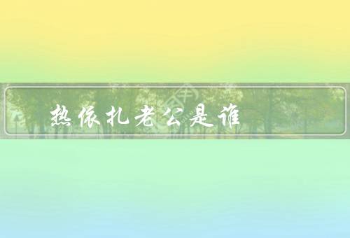热依扎老公是谁