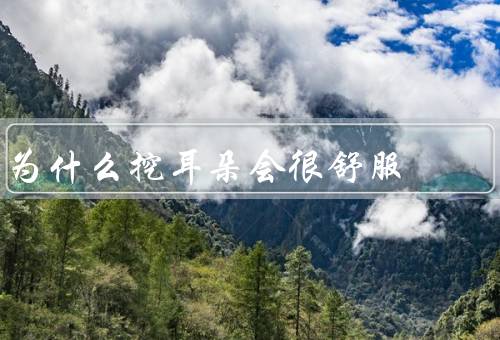 为什么挖耳朵会很舒服