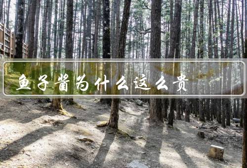 鱼子酱为什么这么贵