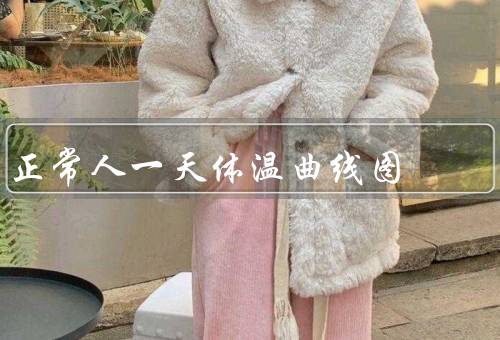 正常人一天体温曲线图