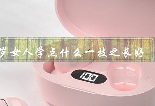 30岁女人学点什么一技之长好