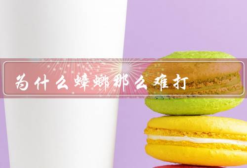 为什么蟑螂那么难打