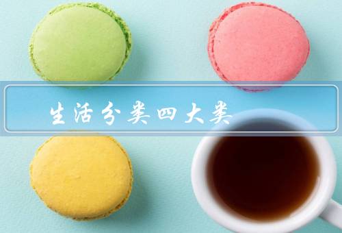 生活分类四大类