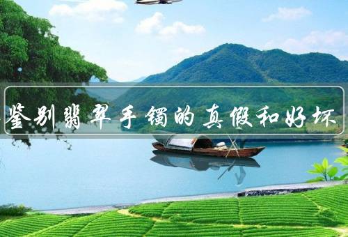 怎样鉴别翡翠手镯的真假和好坏