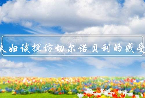 侣行夫妇谈探访切尔诺贝利的感受