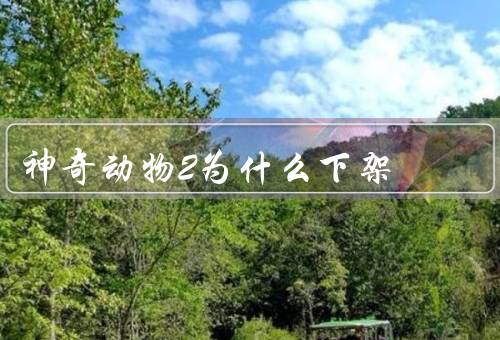 神奇动物2为什么下架