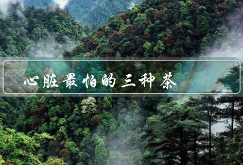 心脏最怕的三种茶