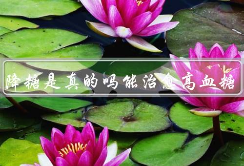 正大降糖是真的吗能治愈高血糖