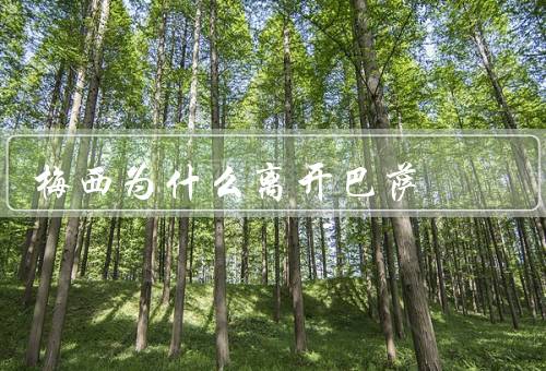 梅西为什么离开巴萨