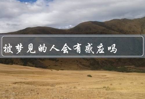 被梦见的人会有感应吗，两种情况对方会有感应（附5种梦境解说）