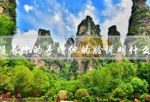 男生握着你的手蹭他的脸说明什么