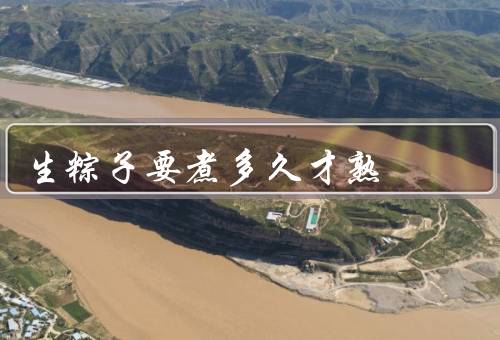 生粽子要煮多久才熟