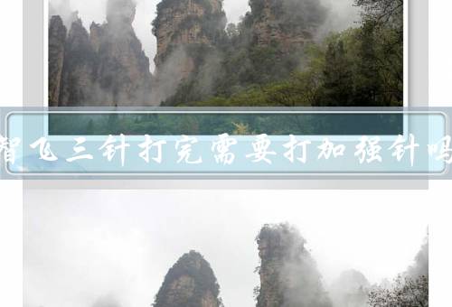 安徽智飞三针打完需要打加强针吗