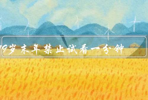 19岁末年禁止试看一分钟