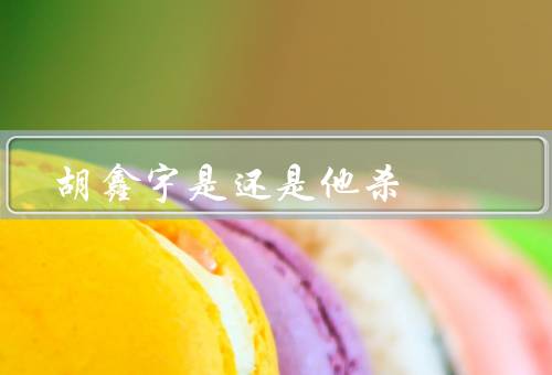 胡鑫宇是还是他杀