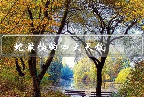蛇最怕的四大天敌